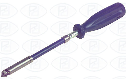 Destornillador flexible punta + 5 mm. c/sujeta tornillo     