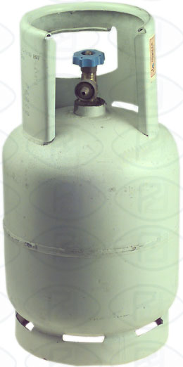 Envase gas refrigerante 5 kg. con sonda                     