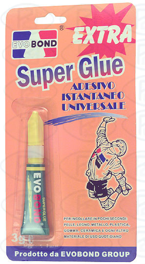 Cianocrilato Super Glue 3 gr. en blister                    