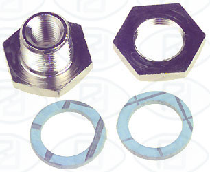 Racord bulbo termostato (exter. rosca M14, inter. rosca M9) 