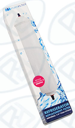 Filtro de recambio para agua/hielo frigorfico, conexin M13        